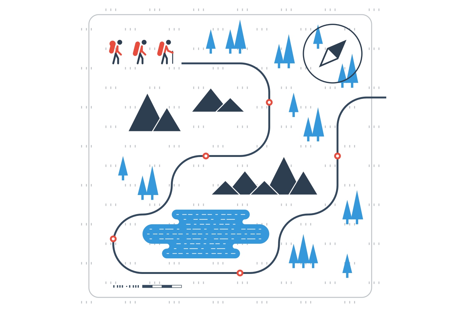Популяризация и маркировка туристических треккинговых маршрутов